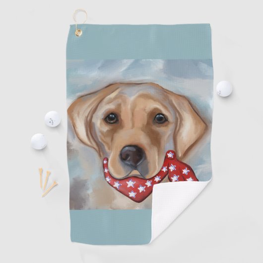 LABRADOR RETRIEVER GOLFHANDDOEK (Insitu)