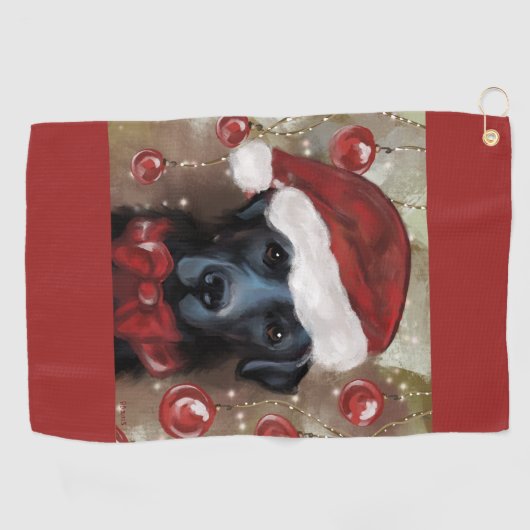Labrador Retriever  Golfhanddoek (Horizontaal)