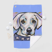 Labrador Retriever Golfhanddoek (Insitu)