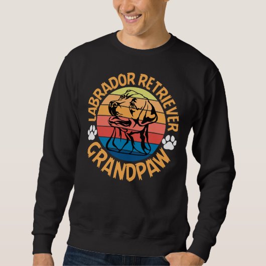 Labrador Retriever Grand Paw Trui (Voorkant)