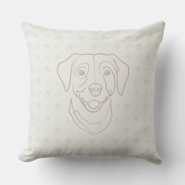 Labrador Retriever. Happiness Edition! Kussen (Voorkant)