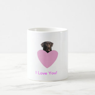 Labrador Retriever Happy Valentijnsdag Koffiemok