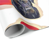 Labrador Retriever Heart Cadeaupapier (Rol Hoek)