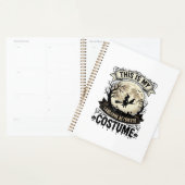 Labrador Retriever Heks Halloween Kostuum Shirt_1 Planner (Display)