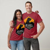 Labrador Retriever Hiking Tshirt for Lab Lovers (Unisex)