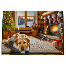 Labrador Retriever Holiday Card