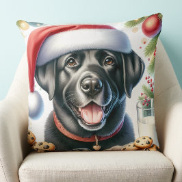 Labrador Retriever Holiday Santa Dog Christmas Kussen