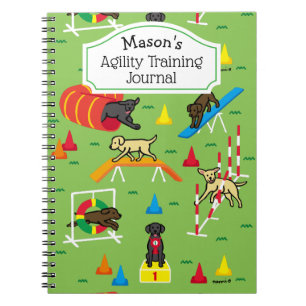 Labrador Retriever Hond Agility Training Notitieboek