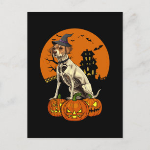 Labrador Retriever Hond Halloween Feestdagenkaart