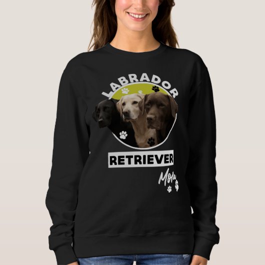 Labrador Retriever Hond Mam 119 Trui (Voorkant)