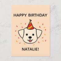 labrador retriever hond | Oranje Verjaardagsgroet