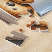 Labrador Retriever Hond Santa Cookies Kerstmis Legpuzzel (Zijkant)