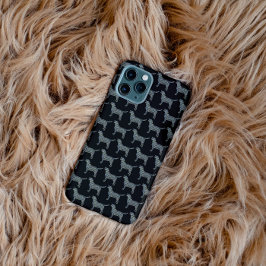 Labrador Retriever Hond Schattig Silhouet Raster Z iPhone 13 Hoesje