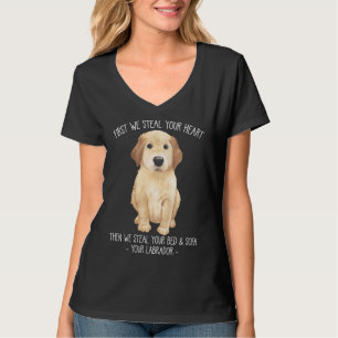 Labrador Retriever Hond Stubborn Puppy T-shirt