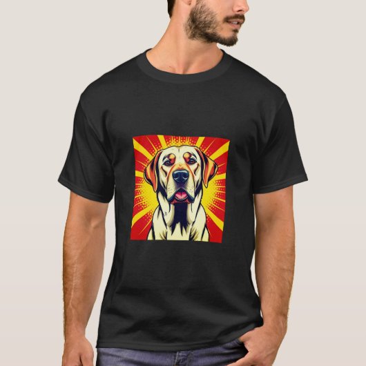 Labrador Retriever hond T-shirt (Voorkant)