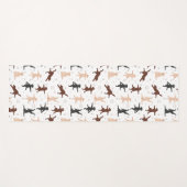Labrador Retriever hond Yoga Mat (Voorkant (horizontaal))