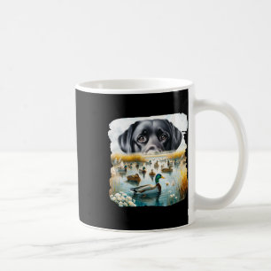 Labrador Retriever Honden US Vlag Eend Jager Koffiemok