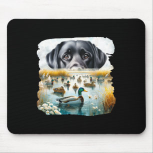 Labrador Retriever Honden US Vlag Eend Jager Muismat