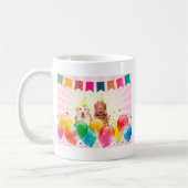 Labrador Retriever Hondenballonnen Verjaardag Koffiemok (Links)