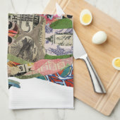 Labrador Retriever Hondenkeukenhanddoek Theedoek (Quarter Fold)