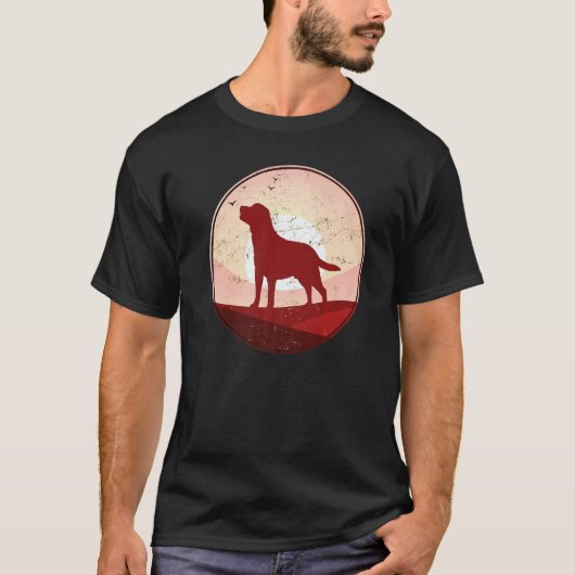 Labrador Retriever hondenras  28 T-shirt (Voorkant)