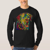 Labrador Retriever Hondenras Head Pet Breed True F T-shirt (Voorkant)