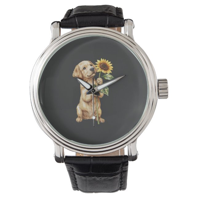 Labrador Retriever  Horloge (Voorkant)