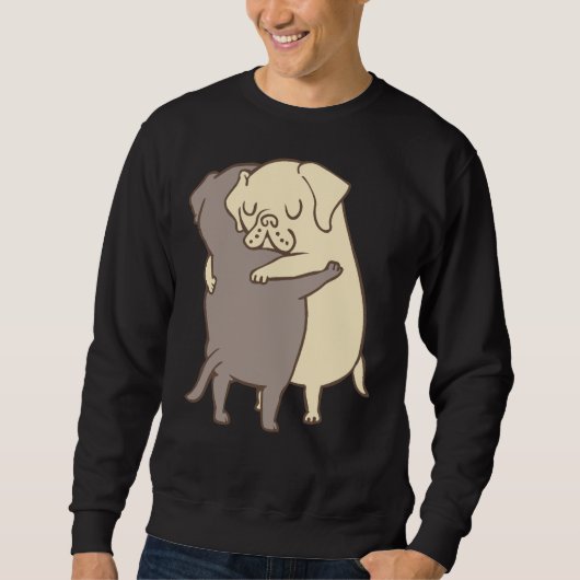 Labrador Retriever Hugs Trui (Voorkant)
