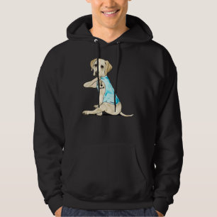 Labrador Retriever Ik hou van mama Tattoos Hoodie