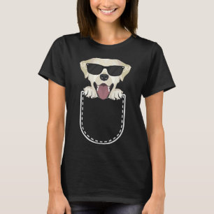 Labrador Retriever in de borst T-shirt