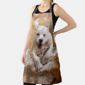 Labrador Retriever in het Schort van de rivier (Insitu)