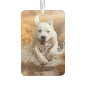 Labrador Retriever in River Air Freshener Luchtverfrisser (Achterkant)