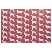 Labrador Retriever in Silhouette Stof (Fat Quarter)