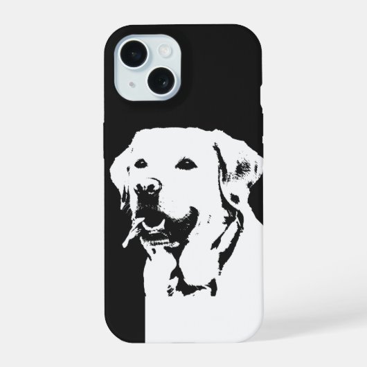 Labrador Retriever iPhone 15 Case (Achterkant)