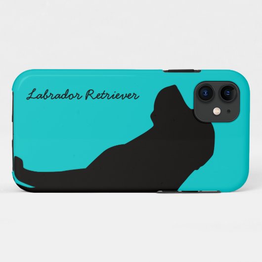 Labrador Retriever iPhone 5 / 5S Hoesje (Achterkant (horizontaal))