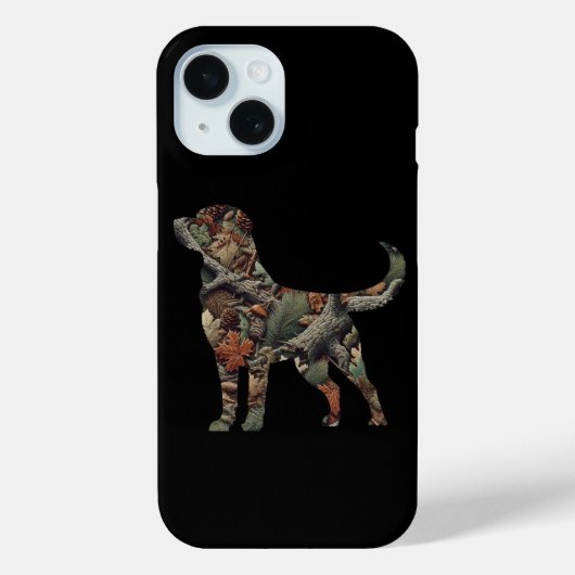 Labrador Retriever iPhone Case, Camo iPhone Case (Achterkant)