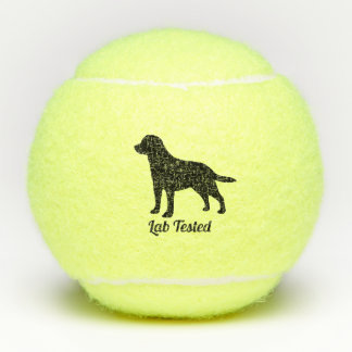 Labrador Retriever Jouw tekst Tennisballen