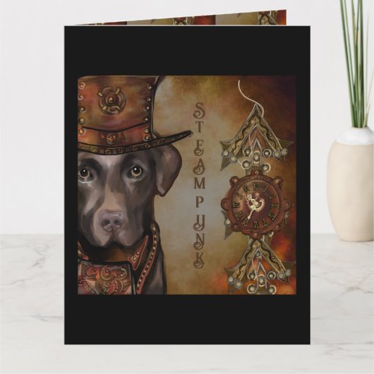 Labrador Retriever Kaart (Voorkant)