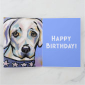 Labrador Retriever Kaart (Binnen)