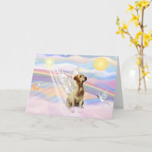 Labrador Retriever Kaart (Gele Bloem)