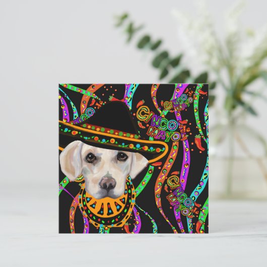 Labrador Retriever Kaart (Staand voorkant)