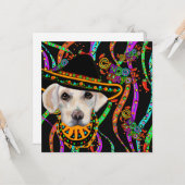 Labrador Retriever Kaart (Voorkant / Achterkant in situ)