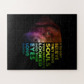 Labrador Retriever keek in hun ogen Hondenliefhebb Legpuzzel (Horizontaal)