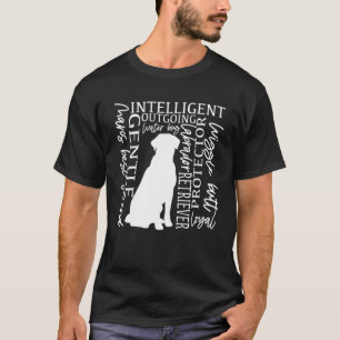 Labrador Retriever Kenmerken Laboratorium Dog Life T-shirt