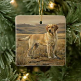 Labrador Retriever Keramisch Ornament