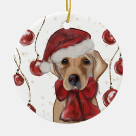 LABRADOR RETRIEVER  KERAMISCH ORNAMENT