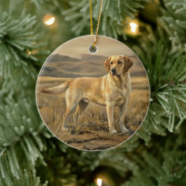 Labrador Retriever Keramisch Ornament