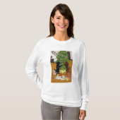Labrador Retriever kerstboom T-shirt (Voorkant volledig)