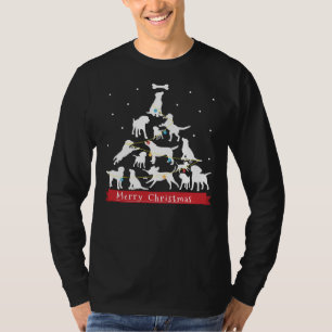 Labrador Retriever Kerstboom voor Labrador Ret T-shirt