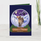 Labrador Retriever kerstcadeaus Feestdagen Kaart (Voorkant)